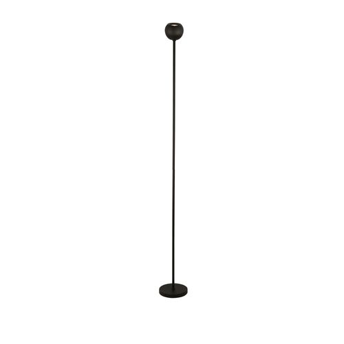 Eindhoven 1 Light Matt Black Floor Lamp