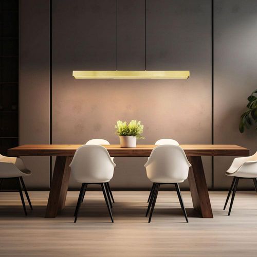 LED Pendelleuchte, Touchdimmer, höhenverstellbar, H 150 cm