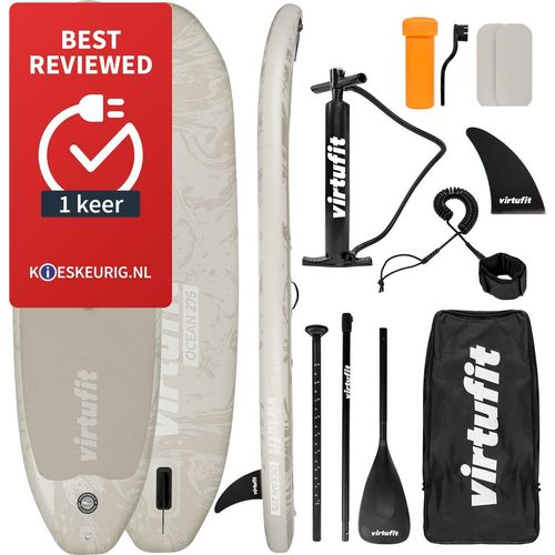 VirtuFit Supboard Ocean 275 – Sandbeige – Mit Zubehör und Tragetasche