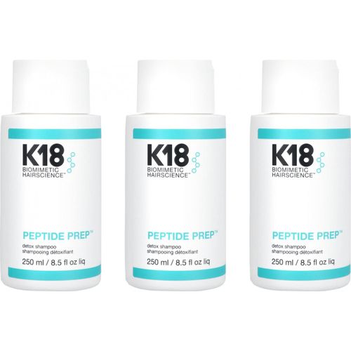Peptide Prep Detox Shampoo 3x250 ml