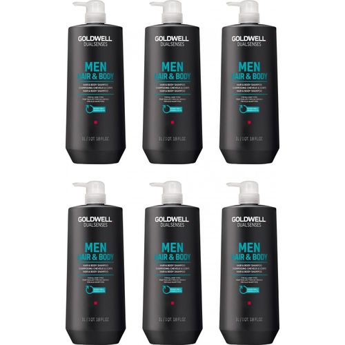 Dualsenses Men Hair & Body Shampoo 6x1000 ml