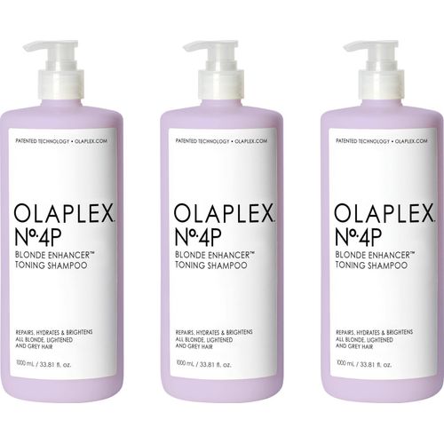 N°4P Blonde Enhancer Toning Shampoo 3x1000 ml