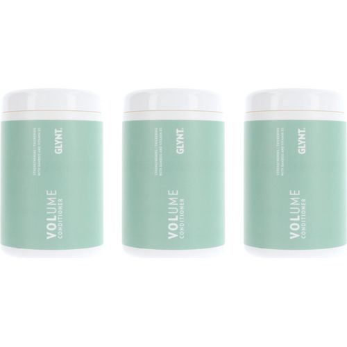 Glynt Volume Conditioner 3 x 1000 ml für feines Haar Set