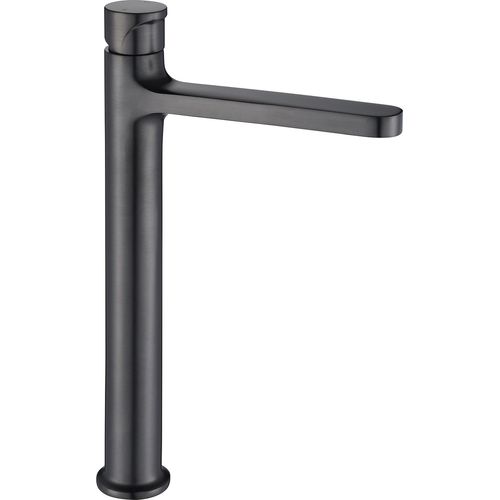 BERNSTEIN Waschtischarmatur Badarmatur 8212 - Hoher Auslauf - Farbe wählbar, Farbe:Gunmetal