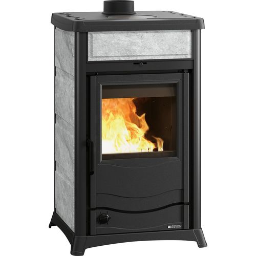 La Nordica Termorossella Plus EVO DSA 4.0 Wasserführender Kaminofen Speckstein