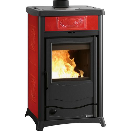 La Nordica Termorossella Plus EVO DSA 4.0 Wasserführender Kaminofen Liberty Bordeaux