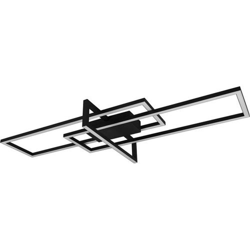 LED Deckenleuchte, schwarz matt, Switch Dimmer, L 100 cm