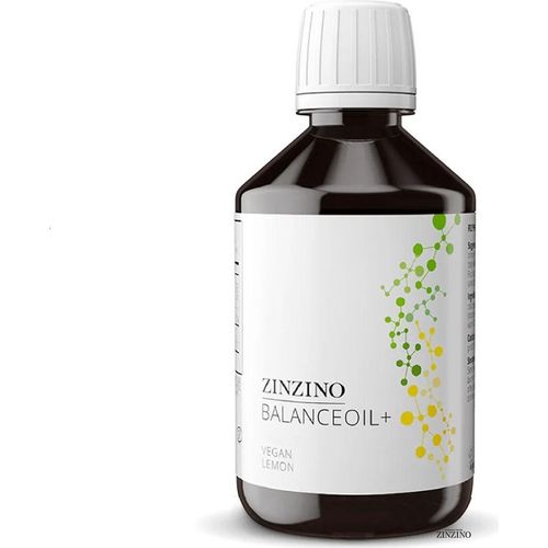 ZINZINO BalanceOil+ Vegan Zitrone 300 ml – Pflanzliche Omega-3-Ergänzung