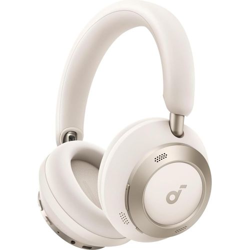 Anker Soundcore Space One Pro Cream White Drahtlose On-Ear-Kopfhörer