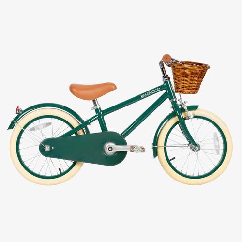 Fahrrad Dunkelgrün Alu Und Stahl Radfahren Kinder 4-7 Jahre Körperliche Bewegung