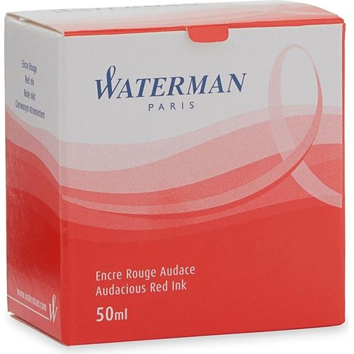 Tinte für Füllhalter Glasflacon VE=12x50 ml rot