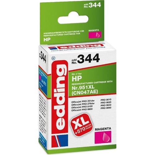 Druckerpatrone kompatibel mit HP No. 951XL (CN047AE) magenta Packung mit 12 Stück