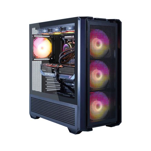 COUGAR Gaming-PC MX600 BK 7473 Ryzen 7 9700X Wasserkühlung 32GB DDR5 RAM 1TB SSD RTX 5070Ti Windows 11