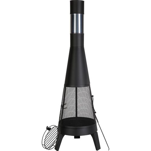 Terrassenofen Gartenkamin Aztekenofen Chimenea Feuerstelle 508x1495mm