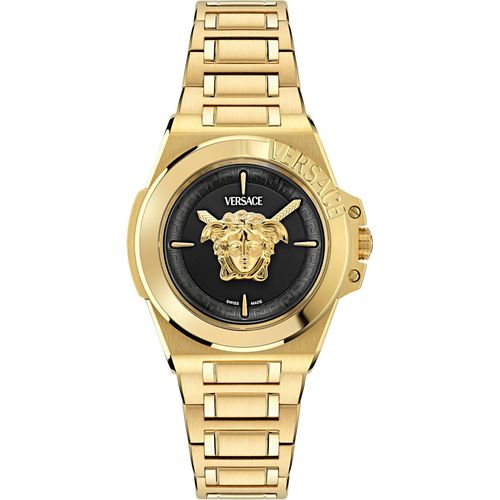 Versace Uhr Damen Hera VE8D00624 Gold Schwarz