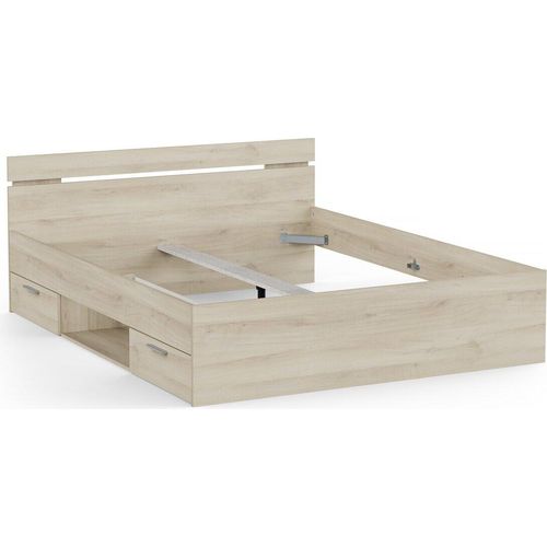 Holz-Doppelbett 