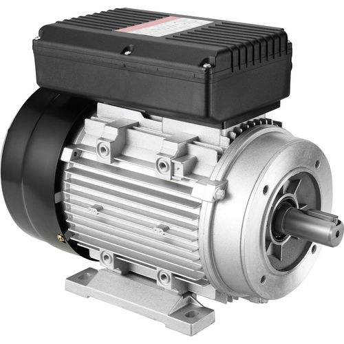 SucceBuy-Elektromotor, Luftkompressormotor, einphasig, 7,1 A, 220–240 V, 1,1 kW, 2800 U/min, 90S B34-Rahmen, 24 mm Keilwelle, Rechts-/Linkslauf für landwirtschaftliche Maschinen und allgemeine Geräte