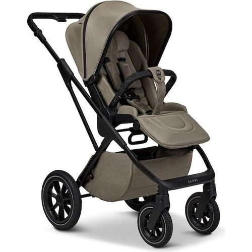 Moon Gio+ Kinderwagen / Kombikinderwagen, Farbe/Dessin:Mud/Chrome