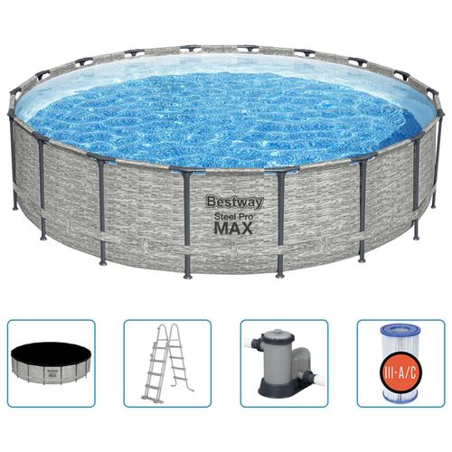 Power Steel Swimmingpool 549x122 cm