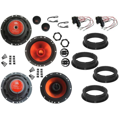 JBL Lautsprecher Set für Skoda Octavia I Bj 97-04 Tür vorne hinten 1040 Watt