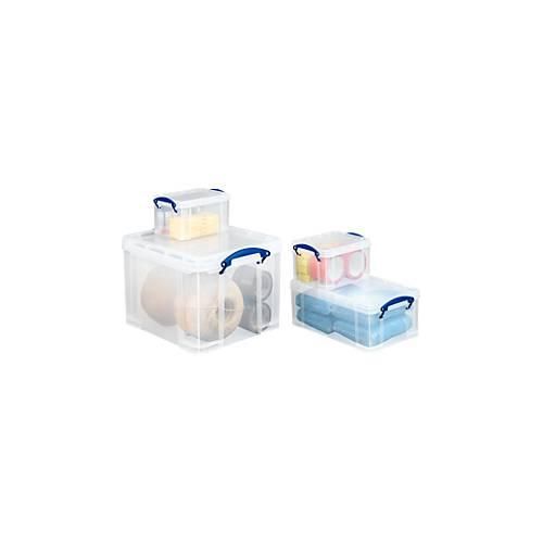 Box, Kunststoff, Really Useful Boxes SET, transparent, inkl. Deckel