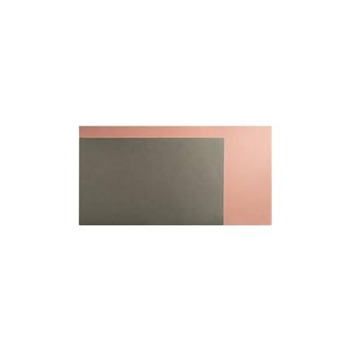 Exacompta Schreibunterlage BeeBlue, PU-Kunstleder, flexibel & rutschfest, abwischbar, B 400 x T 800 mm, nude/grau
