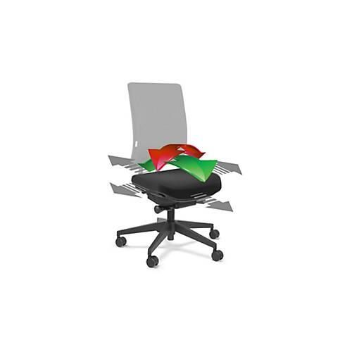 Flexsitzfläche, für Bürostuhl SSI Project, für aktiv bewegtes Sitzen