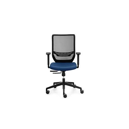 Sitz-Husse, für Bürostuhl to-sync work, B 400 mm, nachrüstbar, azurblau