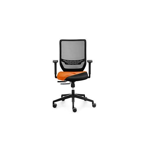 Sitz-Husse, für Bürostuhl to-sync work, B 400 mm, nachrüstbar, orange