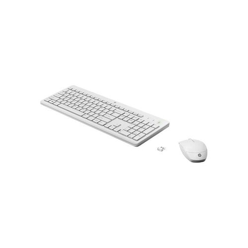HP 230 - Tastatur & Maus Set - Deutsch - Weiss