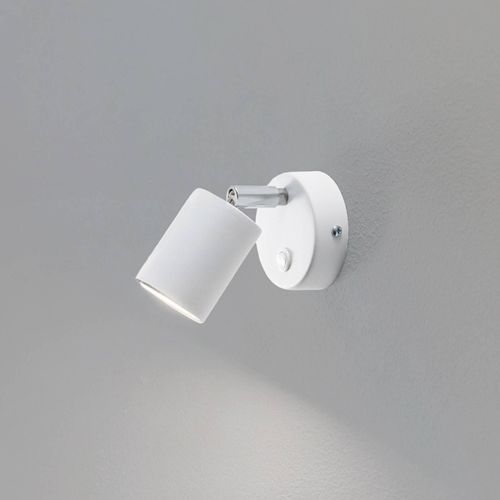 Wandstrahler Fun, weiß, 14 cm hoch, verstellbar, GU10
