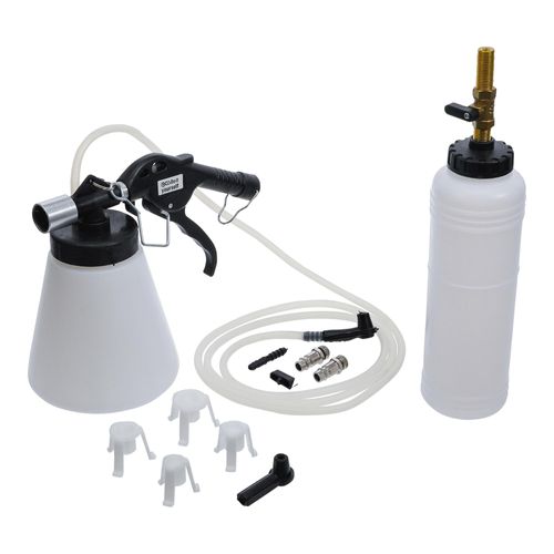 BGS Do it yourself Druckluft Bremsen-Entlüftersatz 7-tlg. (18087)