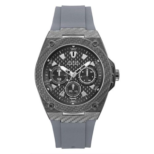 Guess Herrn Armbanduhr Legacy Silikon Armband W1048G1