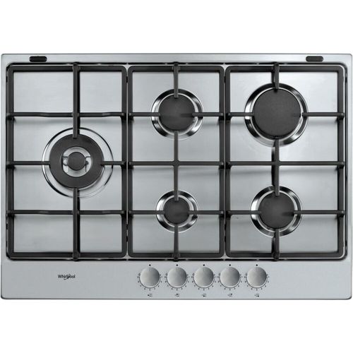 Whirlpool TGML 761 IX Edelstahl Integriert 75 cm Gas 5 Brenner