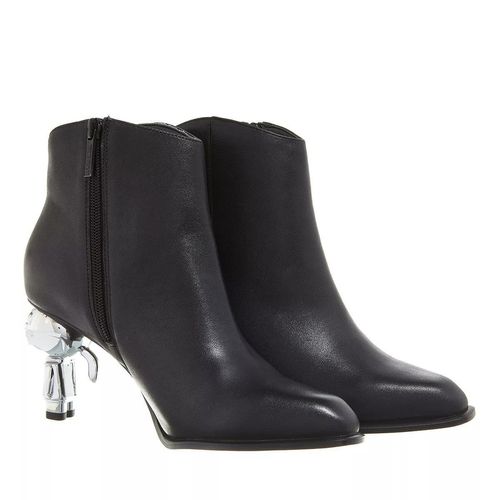 KARL LAGERFELD HEEL SHORT ZIP BOOT Schwarz