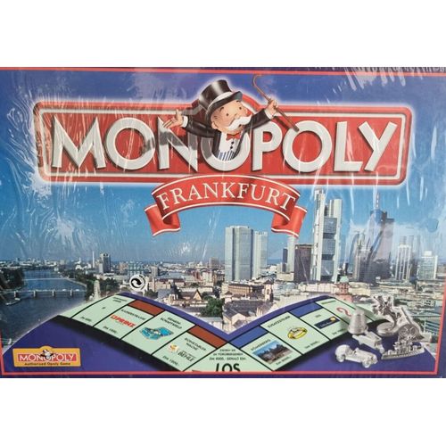 Monopoly Frankfurt- Winning Moves - Seltene Sammlerausgabe aus dem Jahr 2000 - Städteausgabe - Rarität