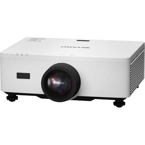 Sharp P601Q - DLP-Projektor - Laser - 3D - 6000 lm - Full HD (1920 x 1080) - 16:9 - 1080p - Zoomobjektiv - LAN - weiß