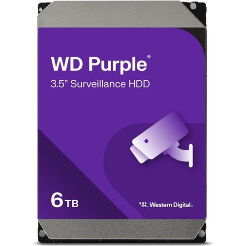 Western Digital HDD Purple 6TB 3,5