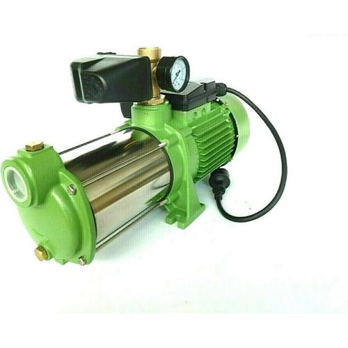 Gartenpumpe mit Druckschalter einstellbar CHM GmbH® Kreiselpumpe Edelstahl 0,9 kw 5,5 Bar 7000 L/h