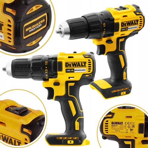 Akku-Bohrmaschine Dewalt Dcd777N 18V Xr 65Nm 2-Speed Led
