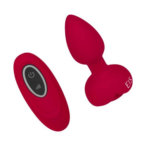 Rosen-Analplug mit LED-Licht, 9,5 cm