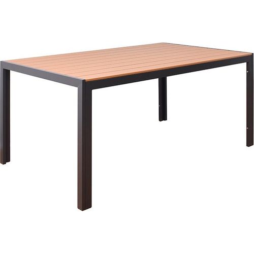 HOME DELUXE Gartentsich CANTOS SEDIA 150 x 90 cm |Gartenmöbel, Loungemöbel, Aluminiumtisch, Balkontisch