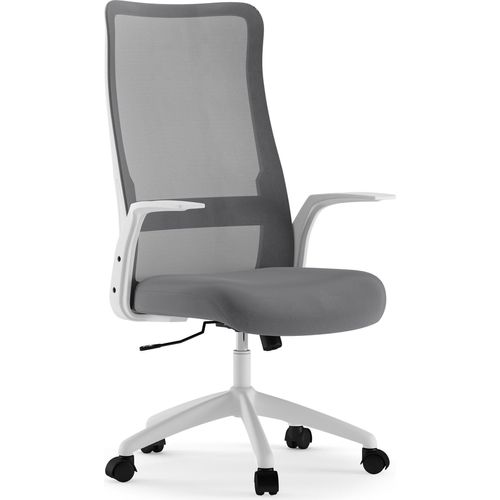 Sense7 Juno Bürostuhl Ergonomisch, Schreibtischstuhl mit Lendenwirbelstütze, Höhenverstellbarer office chair, Weiß