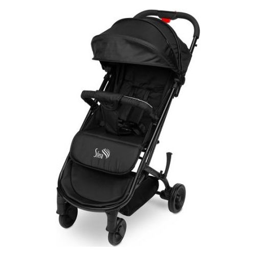 CARETERO Kinderwagen Sfera 7kg Teleskopgriff Regenschutz 79x51x105 - Schwarz