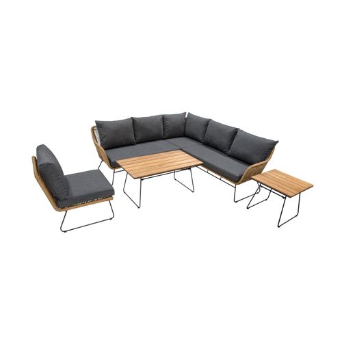 bellavista - Home & Garden® Lounge »Montreux«, 4-teilig, inkl. Sitz- und Rückenkissen