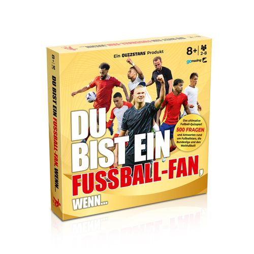 Quizstars Du bist ein Fussball-Fan wenn – Quizspiel mit 500 Fragen ab 8 Jahren
