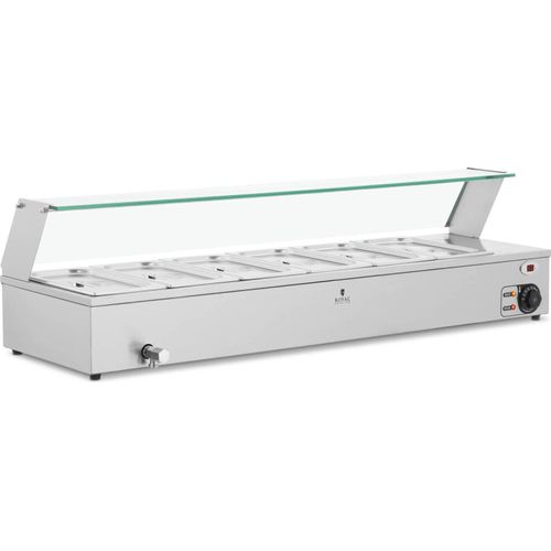 Royal Catering Bain Marie - 6 GN 1/3 Behälter -