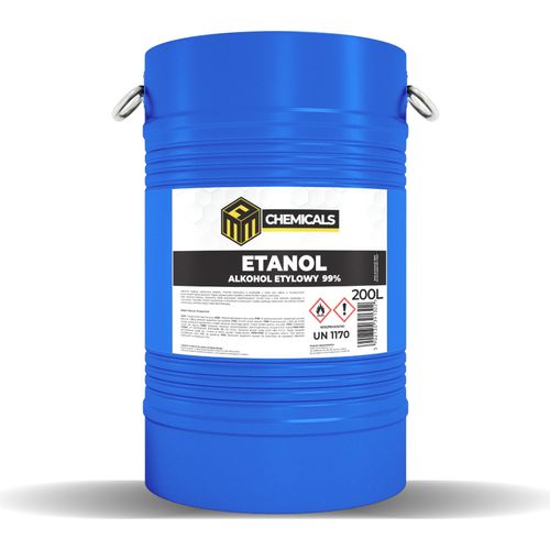 MRM Chemicals ETHYL ALCOHOL Brennspiritus ETHANOL zur Desinfektion 99% 200L