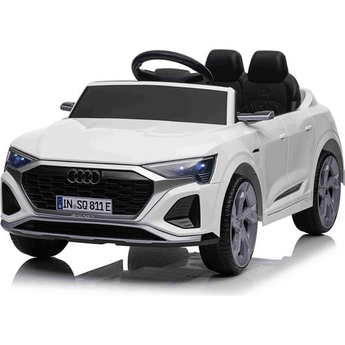 Audi SQ8 SUV Geländewagen Kinderfahrzeug Kinderauto Kinder Elektroauto 12V Weiß