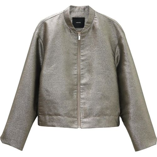 Lederjacke für Damen in unifarben